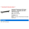 thumbnail image 2 of Automatic Transmission Cooler - Aluminum - Compatible with 2001 - 2007 Ford Escape 2002 2003 2004 2005 2006, 2 of 2