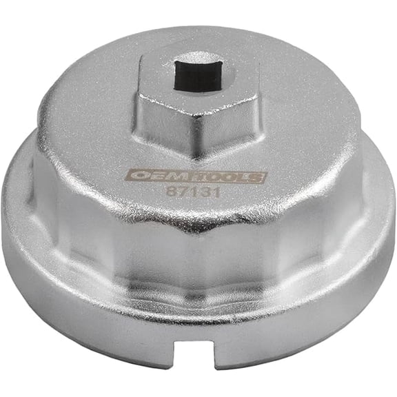 OEMTOOLS Oil Filter Wrench 64.5 mm, 3/8 in Square Drive