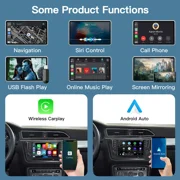 Wireless Carplay Android Auto interface adapter for Volkswagen Golf/Sportsvan 2013-2019
