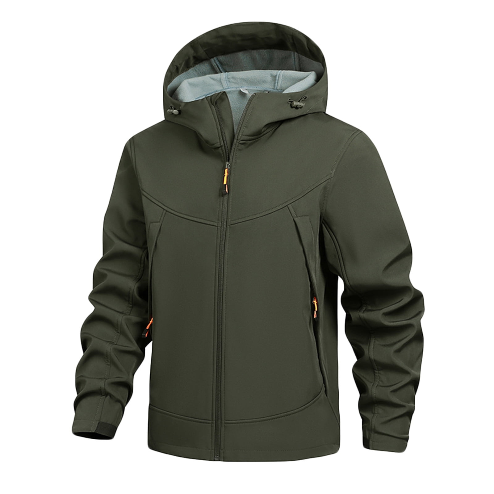 Dickies Men's 76242 Snap Front Windbreaker Water Resistant Jacket