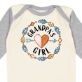 thumbnail image 4 of Inktastic Grandpas Girl- Arrow, Heart, Circle Girls Long Sleeve Baby Bodysuit, 4 of 5