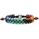 thumbnail image 1 of Pulsera de cuentas de chakras, pulsera de cristal curativa de los 7 chakras, pulsera de cuentas de piedra de yoga, pulsera de meditación, relajación y ansiedad., 1 of 5