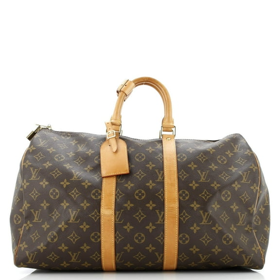 Pre-Owned Keepall Bag Monogram Canvas 45 By Rebag