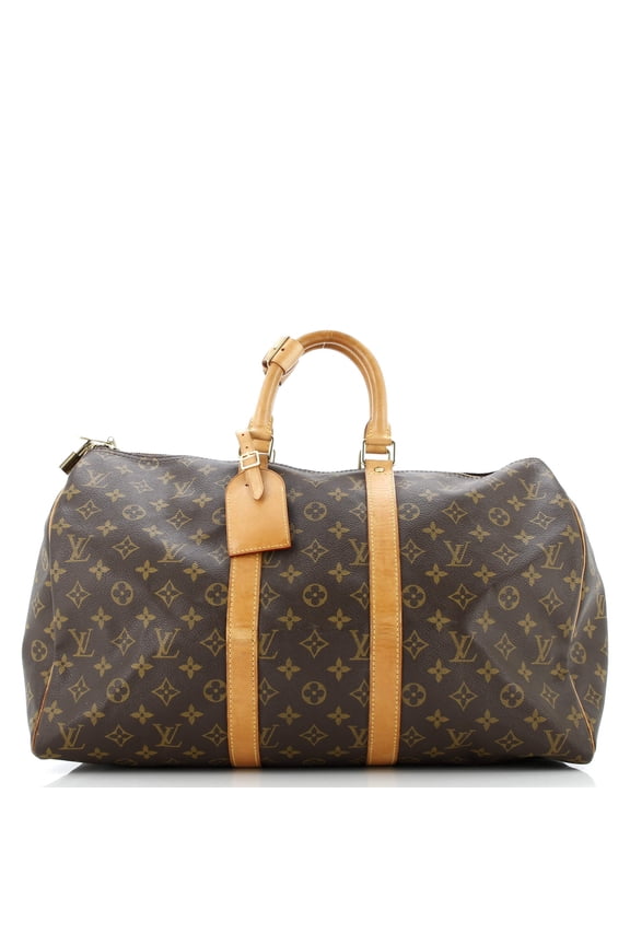 Pre-Owned Keepall Bag Monogram Canvas 45 By Rebag