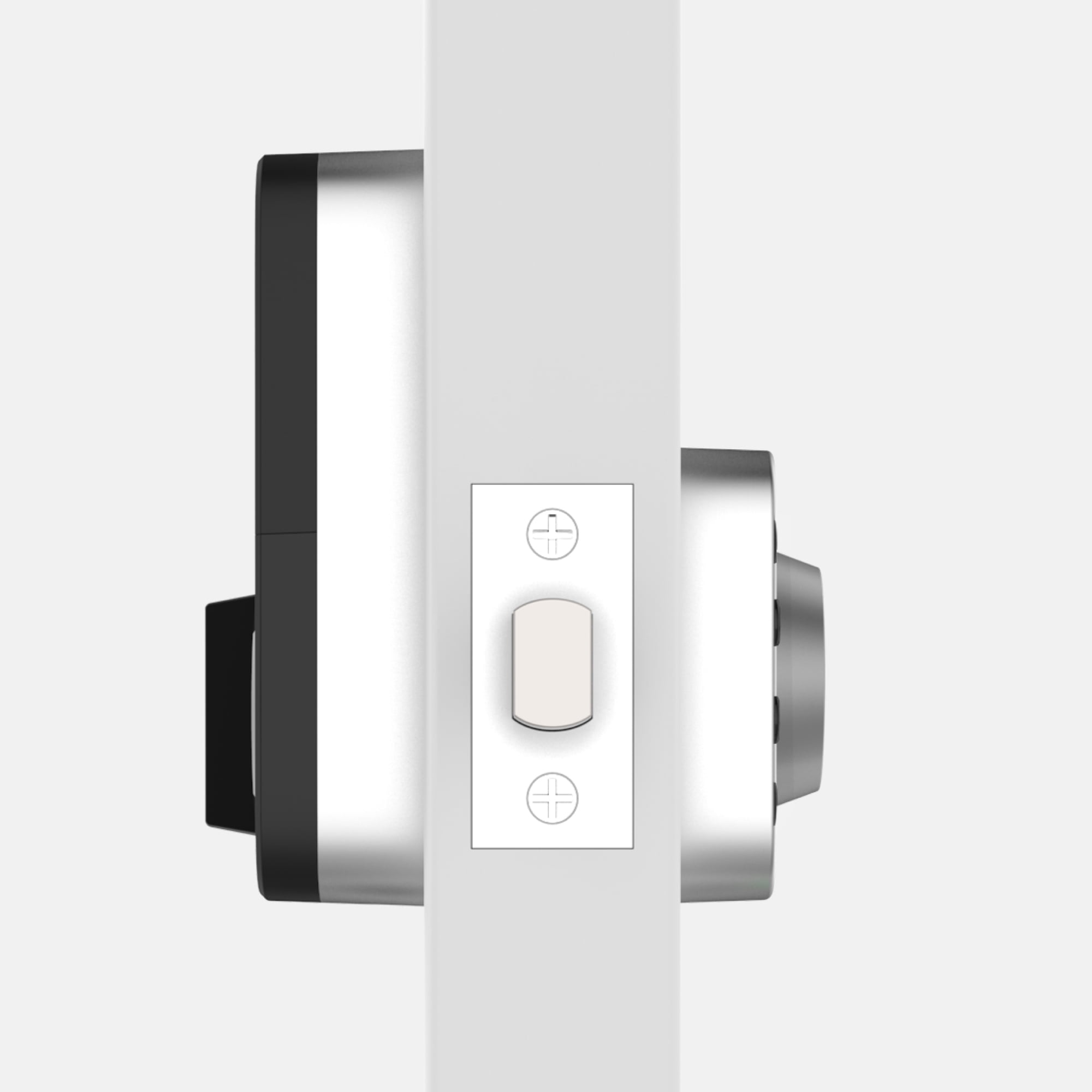 Ultraloq U-Bolt Smart Lock Satin Nickel 5-in-1 Keyless Entry Deadbolt with hardware