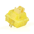 thumbnail image 1 of GATERON Ink V2 Yellow Linear Keyboard Switches, 60gf 5-Pin Plug-In LED Compatible Switches for MX Mechanical Keyboards, Fast Rebound Gaming Switches (Yellow, 35PCS), 1 of 5