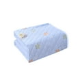 thumbnail image 2 of Qocolhg Summer Cooler Quilt, Washable & Lightweight Summer Comforter Cooling Blanket for All Season Use, Machine Washable, Bedding Soft Coverlet Conditioned Quilts for Kids, 39x59 inch, Blue, 2 of 7