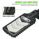 thumbnail image 4 of Sensor de movimiento solar Luces exteriores 10W IP65 a prueba de agua 3 modos Luces de seguridad de pared con control remoto 1200mAh Batería 120 ° Detección de gran ángulo para cerca, jardín, patio, 4 of 7