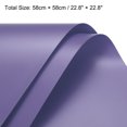 thumbnail image 2 of Uxcell Pearlescent Film Flower Wrapping Paper 22.8x22.8 Inch Waterproof Gray Purple Pack of 20, 2 of 7
