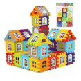 thumbnail image 1 of Baby Paradise House Spelling Puzzled Plastic Block City DIY Creative Model Figures Educational Kids Toys, 1 of 5