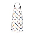 thumbnail image 2 of Picia Various Rooster Waterproof Apron for Unisex Adult - Adjustable Bib Apron with Pockets, Ideal for Cooking, Gardening, Painting, and Household Chores, 2 of 9