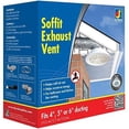 thumbnail image 2 of Dundas Jafine Soffit Exhaust Vent SEVZW Standard - Exterior Vent - Fits 4", 5" or 6" Ducting, 2 of 3