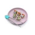 thumbnail image 2 of Melii ensemble de baguettes d’apprentissage avec étui pour tout-petits et enfants - requin, 2 of 3