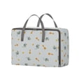 thumbnail image 2 of Heavy Duty Storage With Reinforced Handles Extra Large Storage Bags For Clothes Tote Bag Thickened Double Zipper For Space Saving Travel, 2 of 6