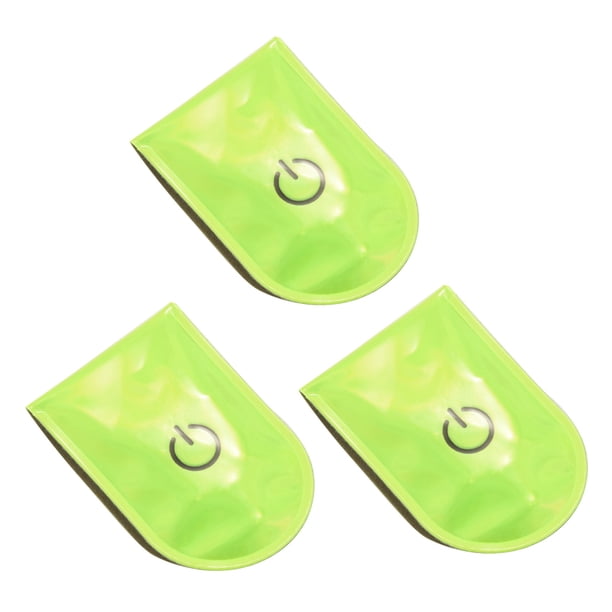 3X Deportes Al Aire Libre Luz de Seguridad LED Clip Magnético Reflectante En Estroboscopio Running Walking Bike Ciclismo