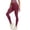 Wine, variant on Leggings with Pockets for Women, Comdrip Women's High Waist Yoga Pants with Pockets Yoga Pants Sport Workout Leggings for Women Tummy Control Leggings for Women Black L