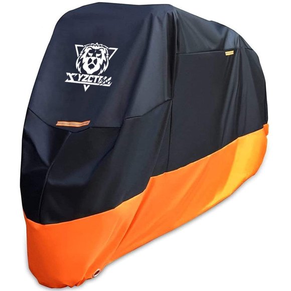 Funda para moto XYZCTEM, impermeable para todas las estaciones, hasta 108 pulgadas
