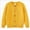 S98-Yellow, variant on 4-5 Years Child Autumn And Winter Boys And Girls Solid Color Knitted Sweater Button Cardigan Sweater Sports Jacket White Sweatshirt