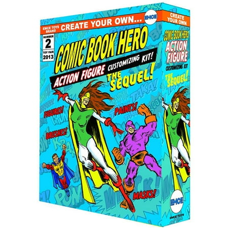 Spherewerx Create Your Own Comic Book Hero Sequel Action Figure Kit