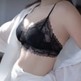 thumbnail image 5 of Agkizg Sheer Thin Wireless Push Up Bra Breathable Lightweights Soft Comfortable Everyday Wear Seamless Bralette (Women's or Women's Plus), 5 of 5