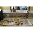 thumbnail image 2 of Blue Heron and Deep Sea Fishing Boats Dish Drying Mat, 2 of 7