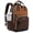 Brown-yellowish-brown-coffee Brown, variant on Laptop Backpack for Women with Giant Tumbler Holder Pocket,17.3 inch College Book Bag Nurse Teacher Backpack,Waterproof Work Travel Backpack Purse Laptop Computer Bag