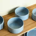 thumbnail image 4 of Stone Lain Bao 4-Piece Bowl Set Stoneware, Blue, 4 of 6