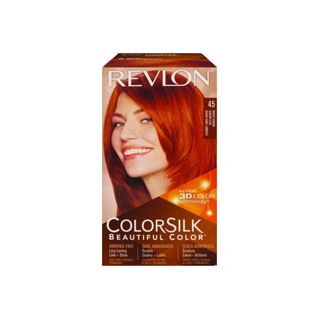 Revlon Colorsilk Hair Color Bright Auburn (Best Hair Dye Brand For Bright Colors)