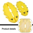 thumbnail image 6 of DAMIFU Practical High Quality Caliper Cover Kits 3D Style 4Pcs Disc Yellow Accessories Brake Caliper Front/Rear Parts, 6 of 9