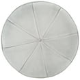 thumbnail image 4 of SAFAVIEH Hawkem Tufted Cylinder Ottoman, Light Grey ( 20.1 in. W x 20.1 in. D x 18.1 in. H), 4 of 7
