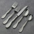 thumbnail image 2 of Oneida Satin Aquarius 5 Piece Fine Flatware Set, Service for 1 18/10 Stainless Steel, Silver, 2 of 2