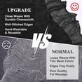 thumbnail image 4 of Table Runner Ase'm, 3 unidades, 89 x 305 cm, gasa negra, 4 of 7
