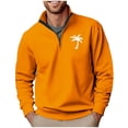 thumbnail image 1 of Blusa y camisa de manga larga con cuello alto para hombre, ropa deportiva para el hogar, pijamas, camiseta de color liso, blusa deportiva de poliéster para hombre, 1 of 4