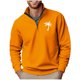 thumbnail image 1 of Blusa y camisa de manga larga con cuello alto para hombre, ropa deportiva para el hogar, pijamas, camiseta de color liso, blusa deportiva de poliéster para hombre, 1 of 4