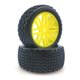 thumbnail image 3 of 4 ruedas y neumáticos delanteros y traseros compatibles con Monster Trucks HSP, accesorio de bricolaje. Amarillo, 3 of 3