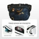 thumbnail image 5 of Fotbe Elegant Gold Scrollwork Cangurera Cuadrada con Estampado de Doble Capa, Bolsa de Cintura Ajustable Mini para Hombres y Mujeres, 5 of 9