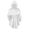 thumbnail image 4 of Fgnfyis Elegant Hooded Cape Poncho for Halloween Role Play Party Dress Up White One Size, 4 of 6