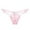Pink, variant on Panties for Women,Sheer Lace Embroidered Thong Underwear for Women Delicate Hollow Design Comfortable Apparel,Womens Underwear,White,One Size