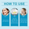 thumbnail image 5 of Full Face Treatment Mask, Exfoliating, Moisturizing, Improving Dullness And Gentle Cleansing Skin Care Mask, 5 of 5