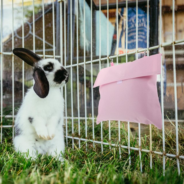 Houderco Bolsa Colgante De Para Enfriar Jaula De Chinchillas Y Conejos Color Rosa