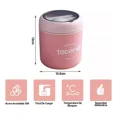 thumbnail image 2 of Lonchera Termica Acero Inoxidable De 530ml Incluye Cuchara Color Azul, 2 of 6