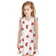 thumbnail image 1 of Balery Hand Drawn Watermelon Camisón de princesa para niñas, pijama de algodón con mangas abullonadas, suave y bonito.-XX-Large, 1 of 6