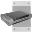 thumbnail image 1 of External Optical Drive USB 3.0 Enclosure 5.25 Inch to USB Adapter with Metal Case for DVD CD Burner and 3.5 Inch HDD Compatible with  XP/7/8/10 Mac OS 9.0+, 1 of 7