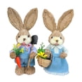 thumbnail image 4 of Estatuilla de Paja perfecl Conejo de Pascua, 4 of 8