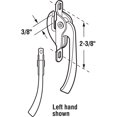 thumbnail image 2 of Bronze, Left Hand, Casement Window Locking Handle, 2 of 2