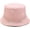Daisy Pink/Plain Pink, variant on Reversible Embroidered Daisy Bucket Hat Packable Beach Sun Hat for Women Men