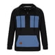 thumbnail image 4 of pstuiky hombres de manga larga, Sudadera con capucha y cremallera para hombre, estilo patchwork, para entrenamiento, deportes al aire libre, con múltiples bolsillos, chaquetas de invierno xxxl, 4 of 5
