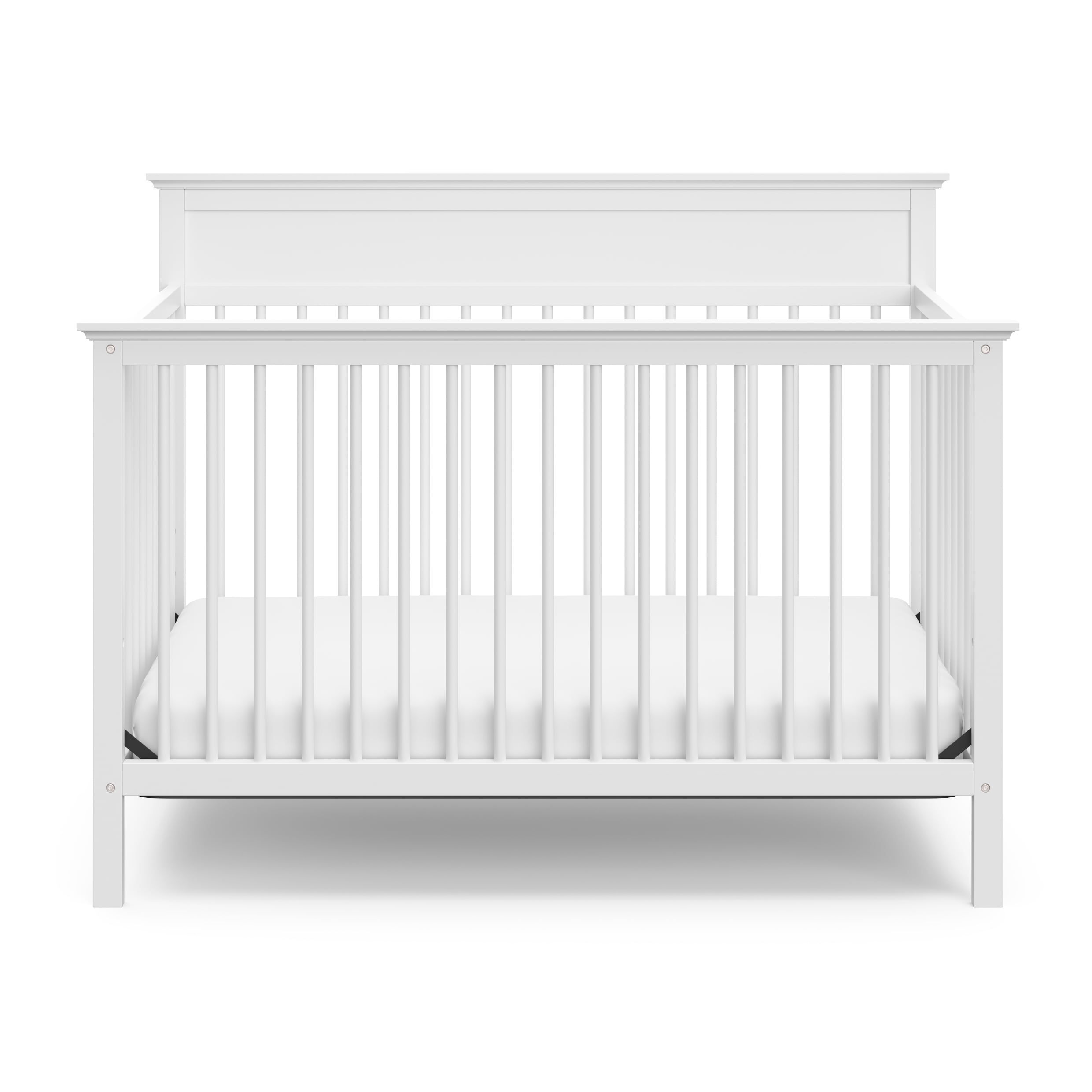 Storkcraft Horizon 5-in-1 Convertible Baby Crib, White