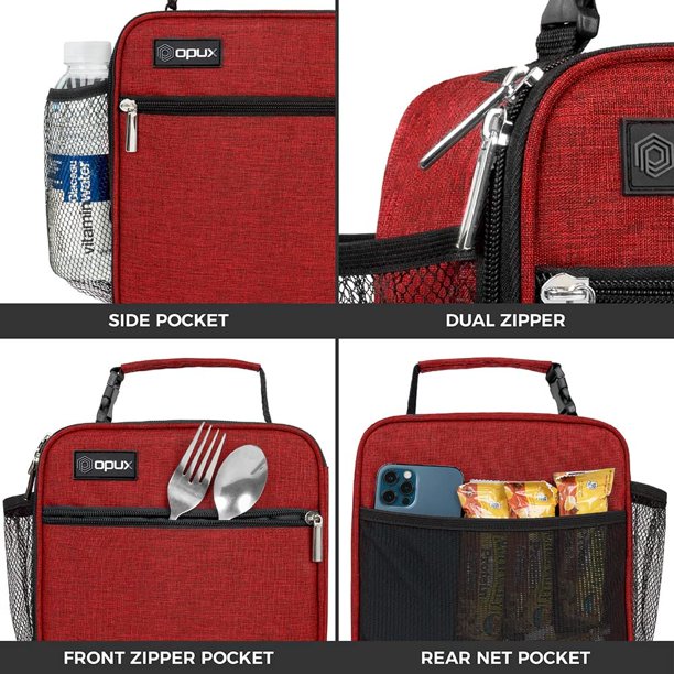 OPUX Lunch Box for Men, Insulated Lunch Bag for Women Soft Lunchbox