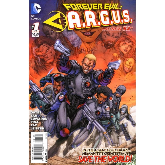 Forever Evil: A.R.G.U.S. #1 VF ; DC Comic Book